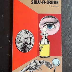 Solv-A-Crime by A.C. Gordon Scholastic Paperback / Vintage 1972/ Children’s Book/ Nostalgic Gift