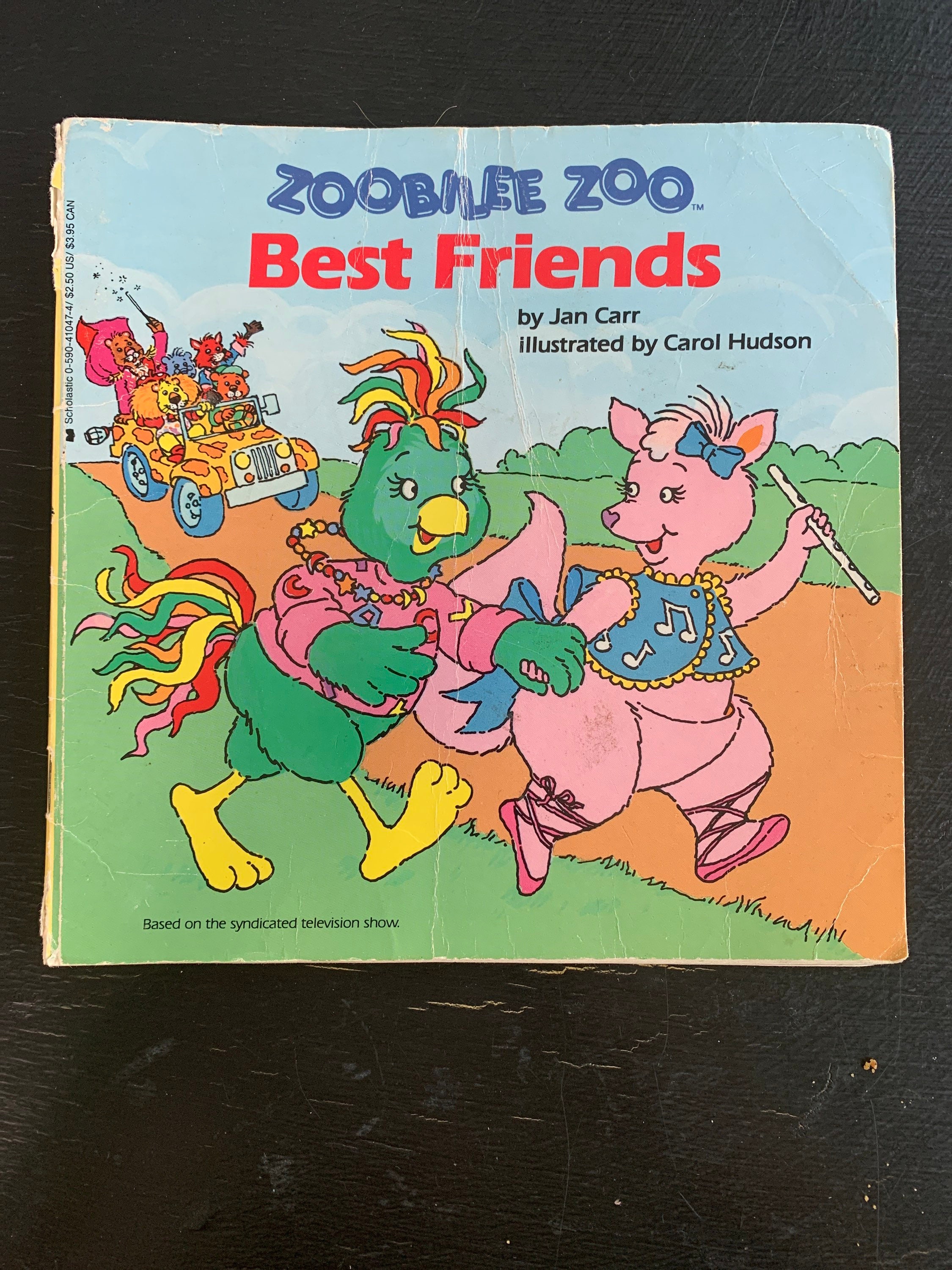 Zoobilee Zoo Best Friends by Jan Carr/vintage 1987 Paperback - Etsy
