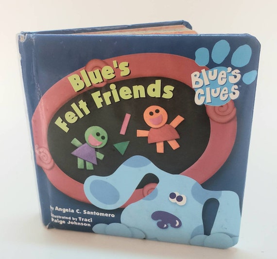 Blues Clues Blue's Felt Friends/vintage 1999 Board - Etsy