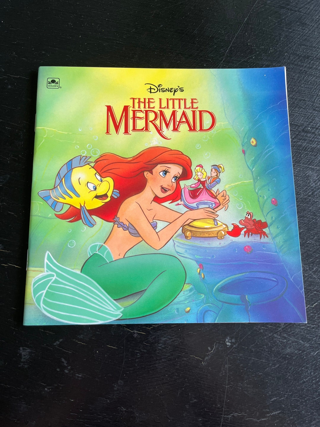 disneys-the-little-mermaid-golden-look-look-book-paperback-vintage