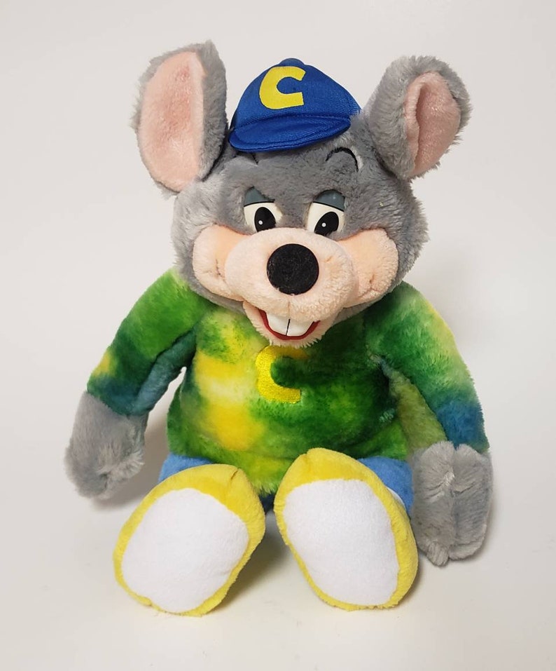 Chuck E. Cheese Plush Toy/vintage 2002 Kids Stuff Chuck E | Etsy