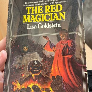 The Red Magician by Lisa Goldstein Timescape paperback/ Nostalgic Gift/ Vintage 1982 / Children’s Book