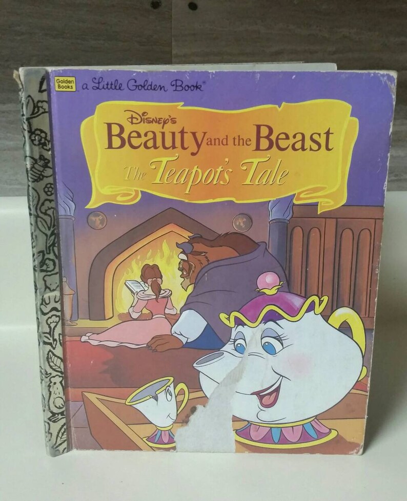 Disney's Beauty and the Beast The Teapot's Tale Etsy