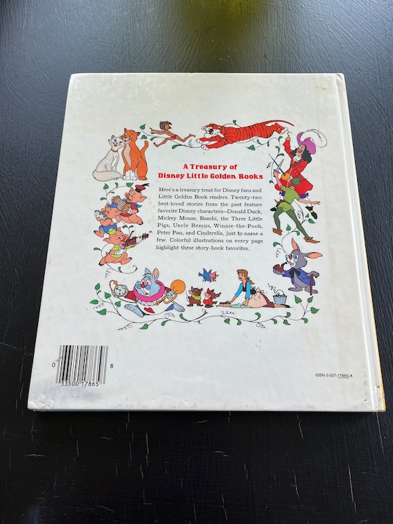 A Treasury of Disney Little Golden Books: 22 Best Loved Disney