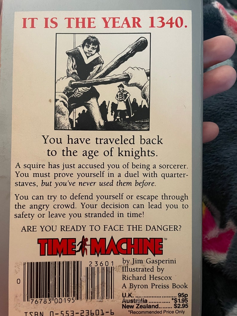 Time Machine 1 Secret of the Knights Bantam Press Paperback/ Vintage ...