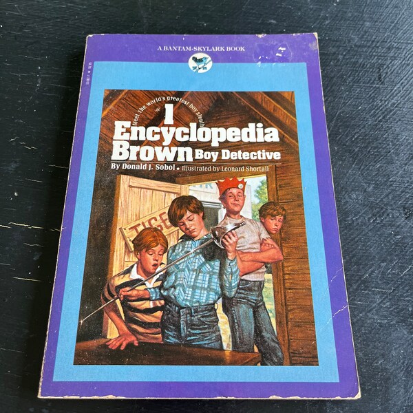 Encyclopedia Brown - Etsy