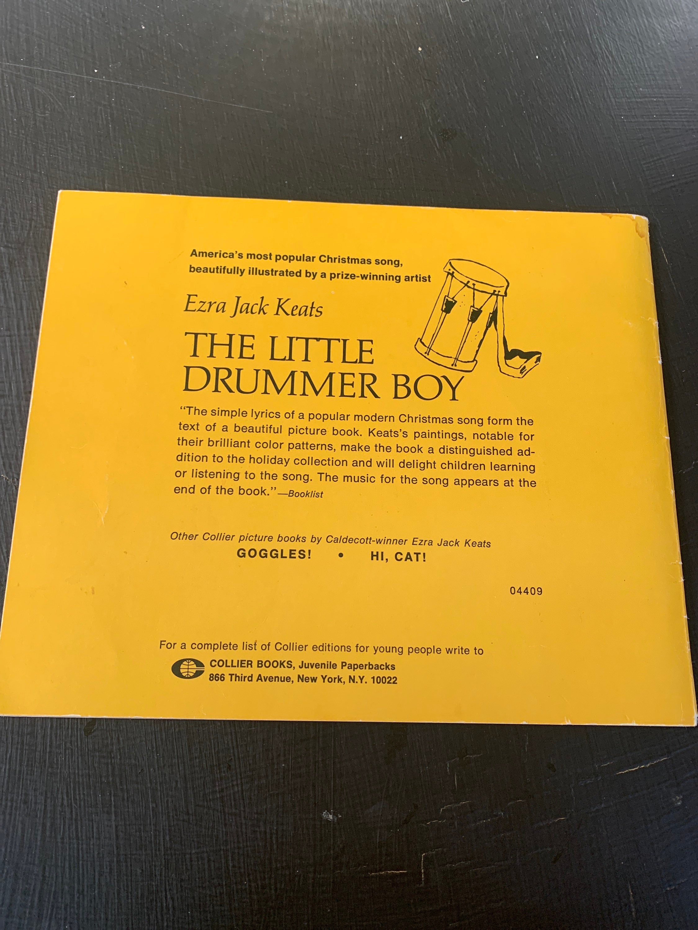 The Little Drummer Boy by Ezra Jack Keats/ Collier Books