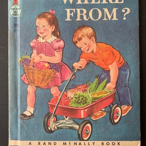 Where From? Tip Top Elf Book/ Vintage 1961/ Children’s Book/ Nostalgic Gift