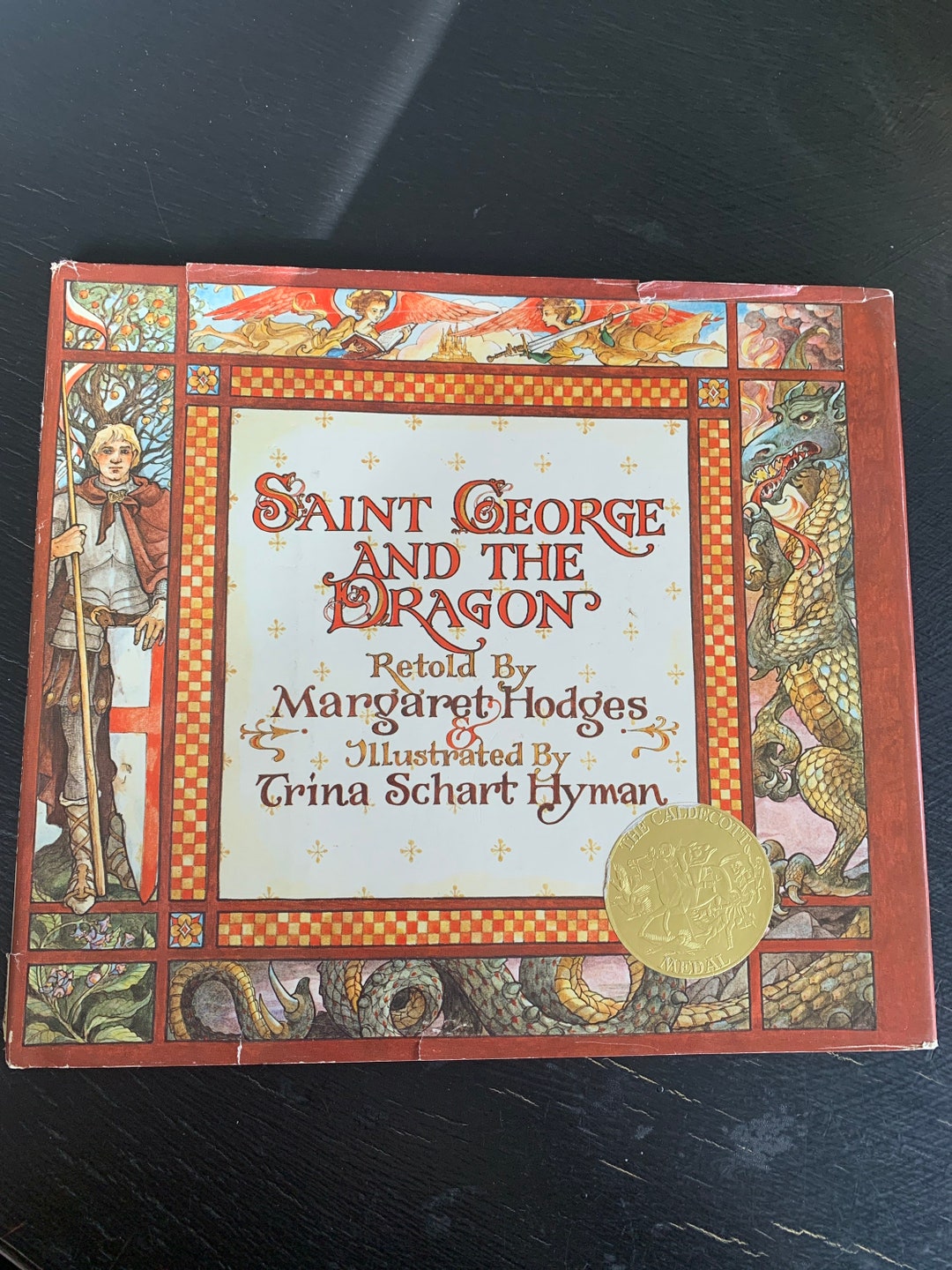 Saint George and the Dragon by Margaret Hodges/ Hardcover Book/ Vintage ...