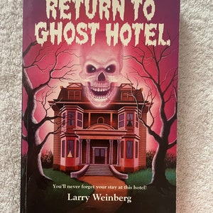 Return to Ghost Hotel by Larry Weinberg/Vintage 2001 Troll Paperback Book/ Nostalgic Gift/Children’s Book/Stocking Stuffer