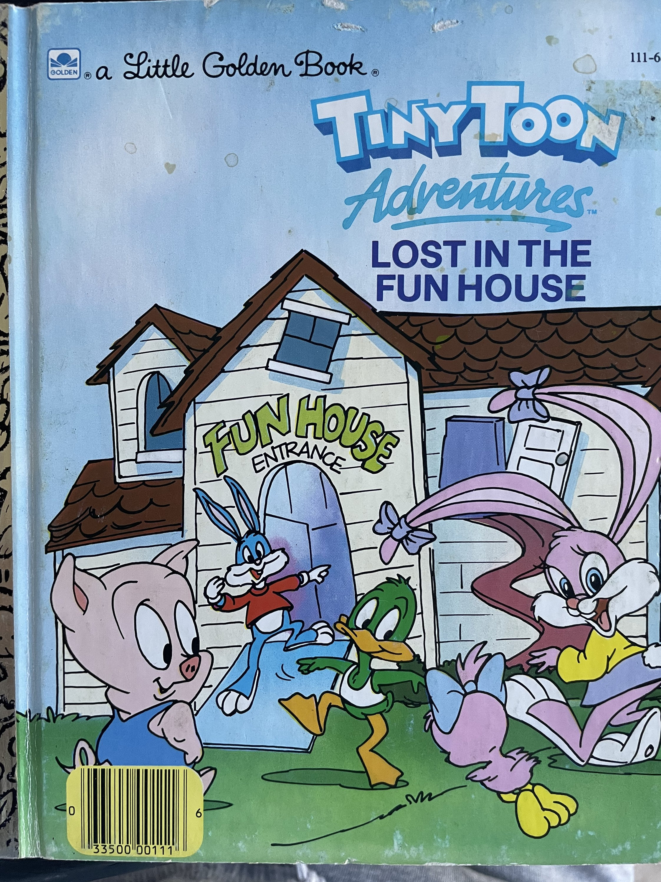 Tiny Toon Adventures Lost in the Fun House Little Golden Book / Vintage  1990/ Libro para niños / Regalo nostálgico - Etsy México, image size:2244x2992
