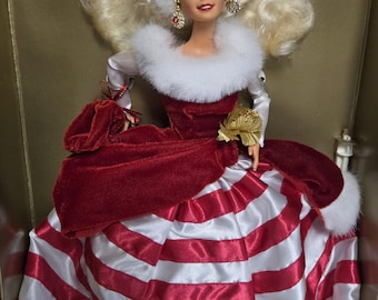 Peppermint Princess Christmas Barbie Doll 1994 Mattel #13598 NRFB