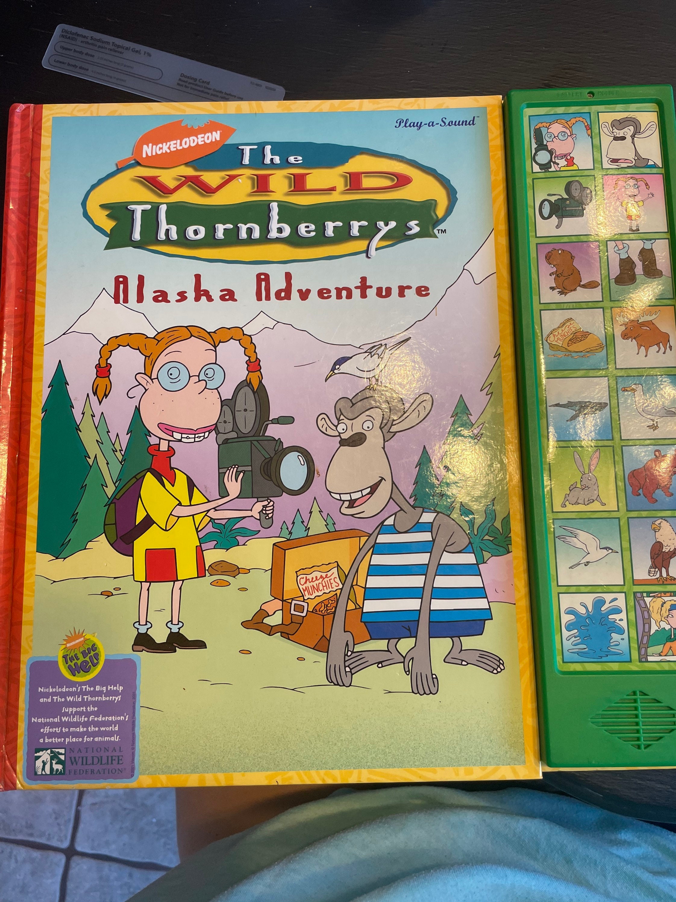 Play Sound Book Nickelodeon the Wild Thornberry's Alaska Adventure