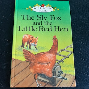 The Sky Fox and the Little Red Hen retold by Vera Southgate/ Vintage 1973/ Ladybird Well Loved Tales Book/ Children’s Book/ Nostalgic Gift