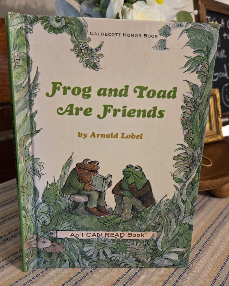 Frog and Toad Are Friends by Arnold Lobel/vintage 1998 an I Can Read ...