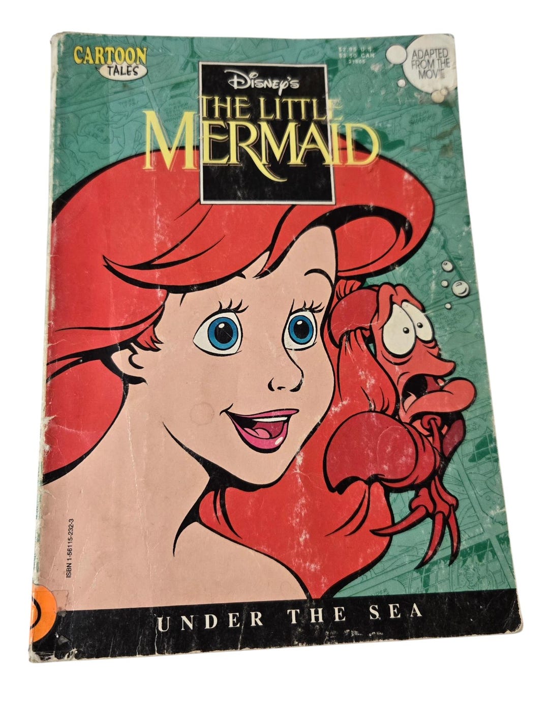 Disney's the Little Mermaid Under the Sea/vintage 1991 Cartoon Tales ...