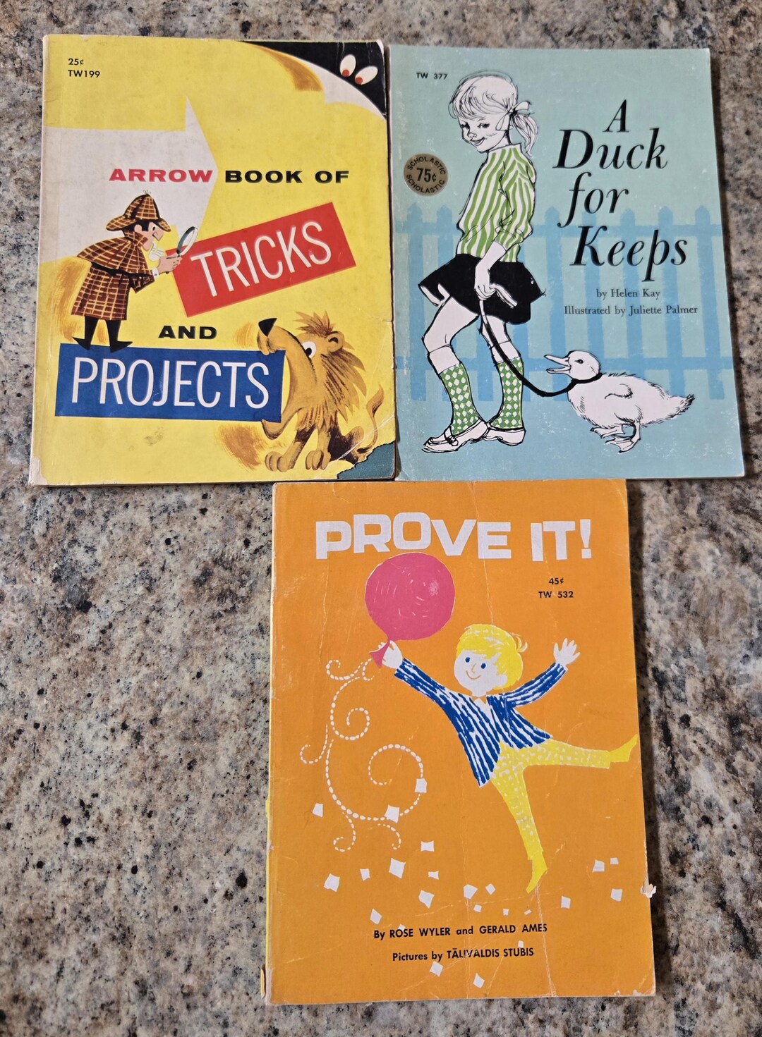Scholastic Paperback Books Lot of 3/vintage 1960-70s Scholastic ...