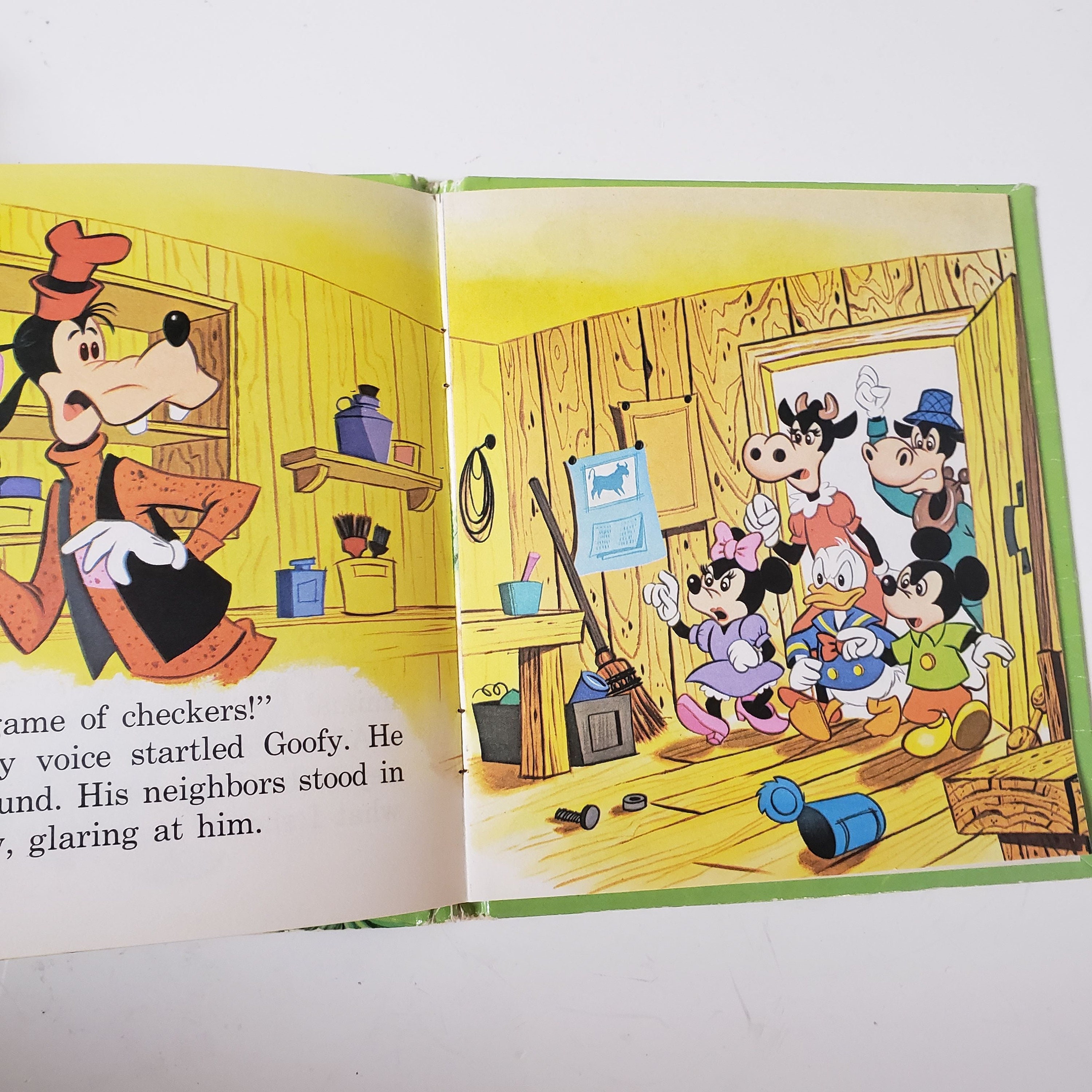 Walt Disney's Goofy and His Wonderful Cornet/vintage 1964 Whitman