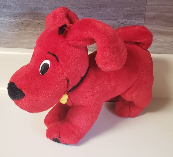 clifford the big red dog stuffed animal