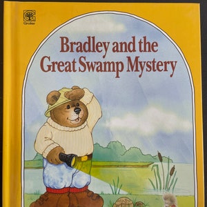 Bradley and the Great Swamp Mystery Alpha Pets/Vintage 1990 Hardcover Book/Nostalgic Gift/  Children’s Book/Alpha Pets B Book