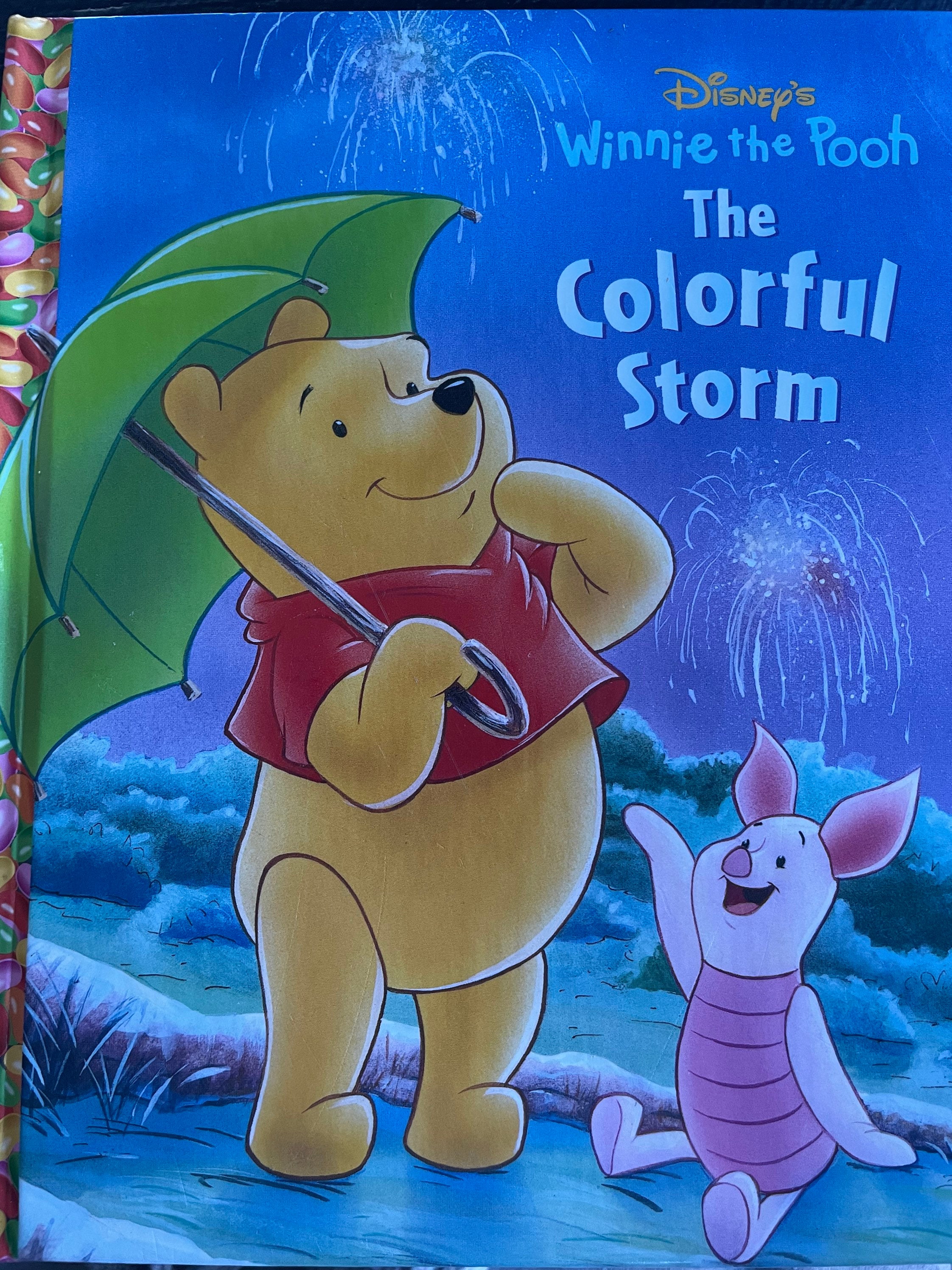 Winnie the Pooh 絵本 Disney's Winnie the Pooh the Colorful Storm Random House