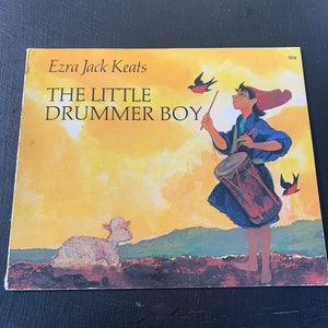 The Little Drummer Boy by Ezra Jack Keats/ Collier Books/ Paperback/ Vintage 1972/ Children’s Book/ Nostalgic Gift