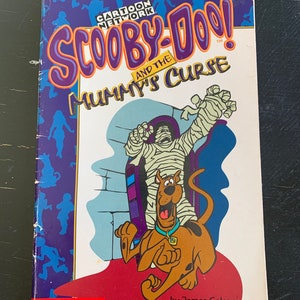 Scooby-Doo and the Mummy’s Curse by James Gelsey/ Cartoon Network/ Little Apple Paperback/ Vintage 1998/ Children’s Book/ Nostalgic Gift