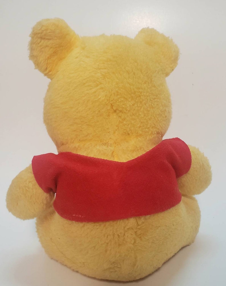 Winnie the Pooh Plush Bear/vintage 1980s Disney's Winne - Etsy