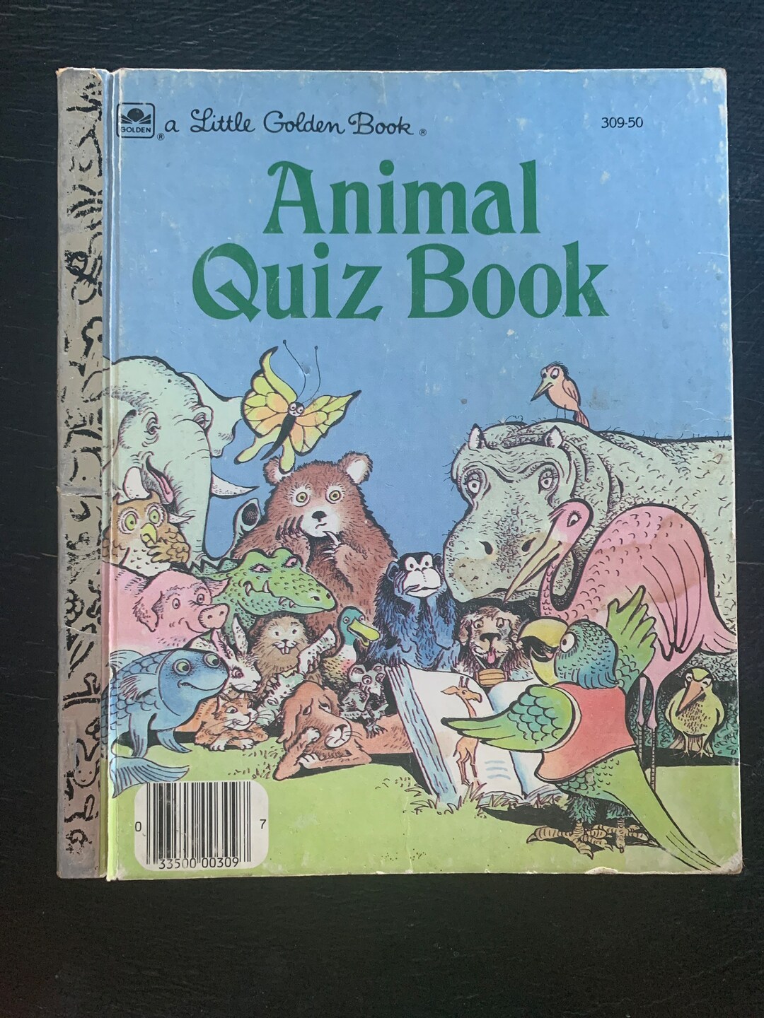 Animal Quiz Book/ Little Golden Book/ Vintage 1983/ Children’s Book ...