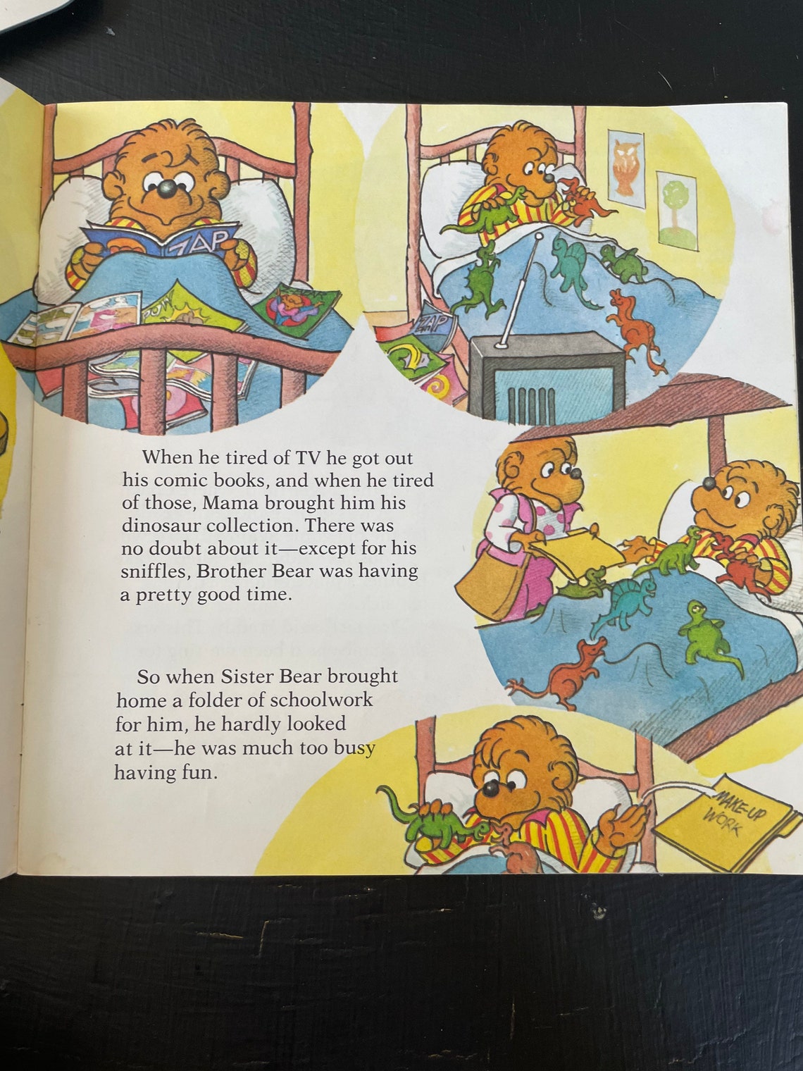 The Berenstain Bears Trouble at School First Time Paperback / Vintage ...