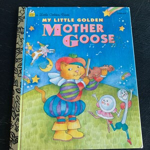 My Little Golden Mother Goose/ Little Golden Book/ Vintage 1994/ Children’s Book/ Nostalgic Gift