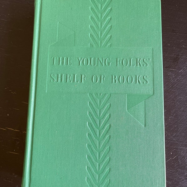 The Junior Classics Book #2: Stories of Wonder and Magic/ The Young Folks Shelf of Books/ Hardcover/ Vintage 1938/ Children’s Book