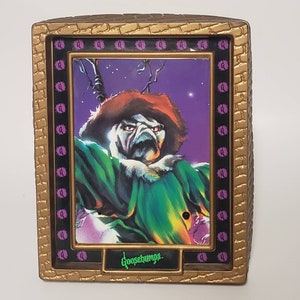 Goosebumps Freaky Frames The Scarecrow Walks at Midnight/Vintage 1990s Toymaxx Motion Activated Picture/Goosebumps Novelty/Collectible