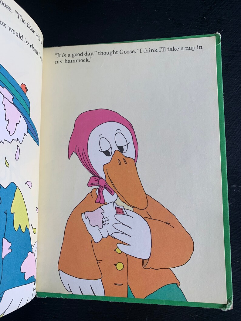 Goose Goofs Off/ Vintage 1977 Sweet Pickles/ Childrens Book/ Etsy