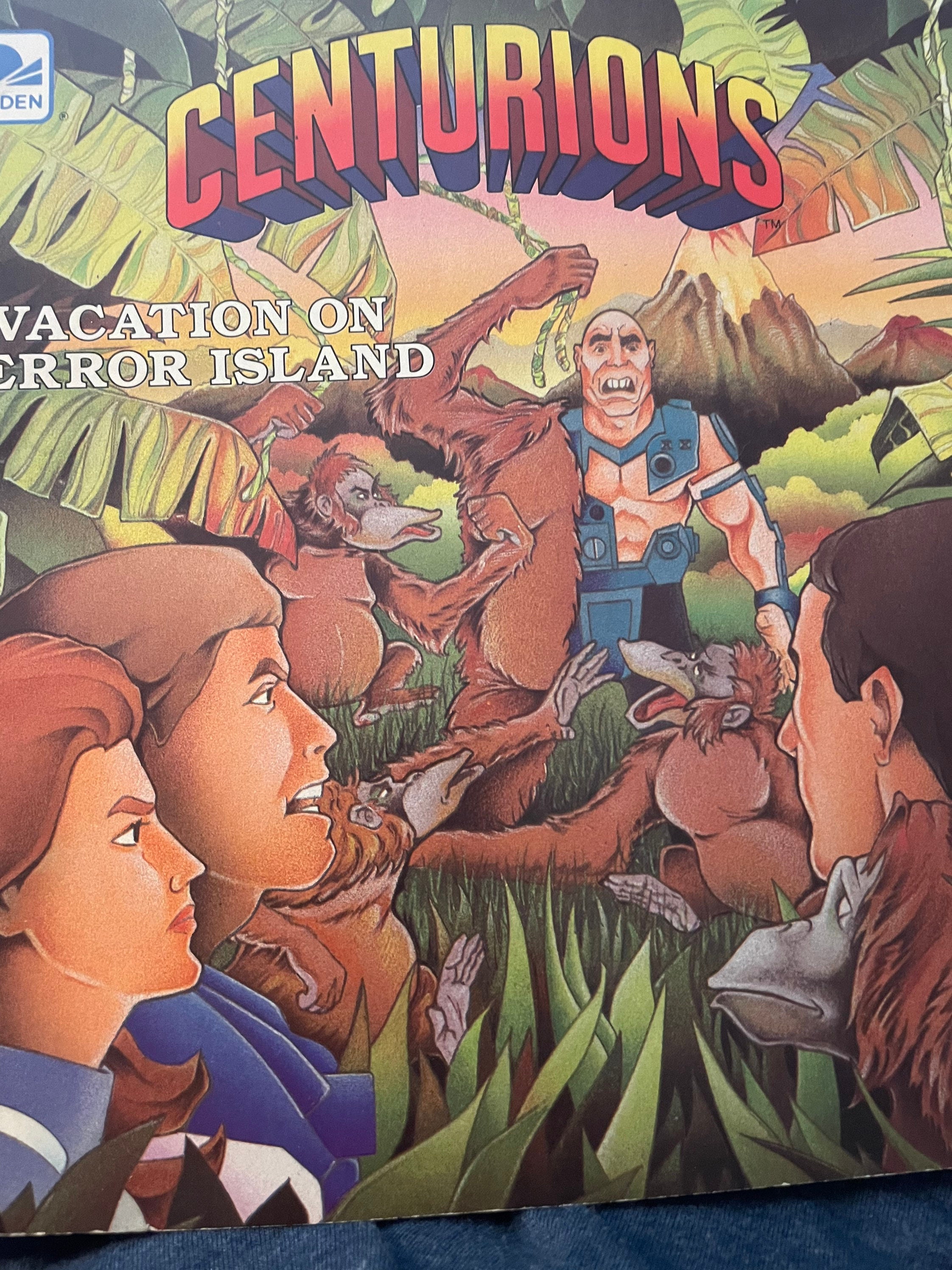 Centurions Vacation Terror Island/vintage 1986 Golden - Etsy Centurions Vacation Terror Island/vintage 1986 Golden - Etsy