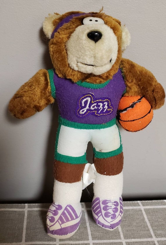 utah jazz bear stuffed animal