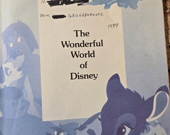 Walt Disney's Oliver & Company/vintage 1988 Twin Books Hardcover