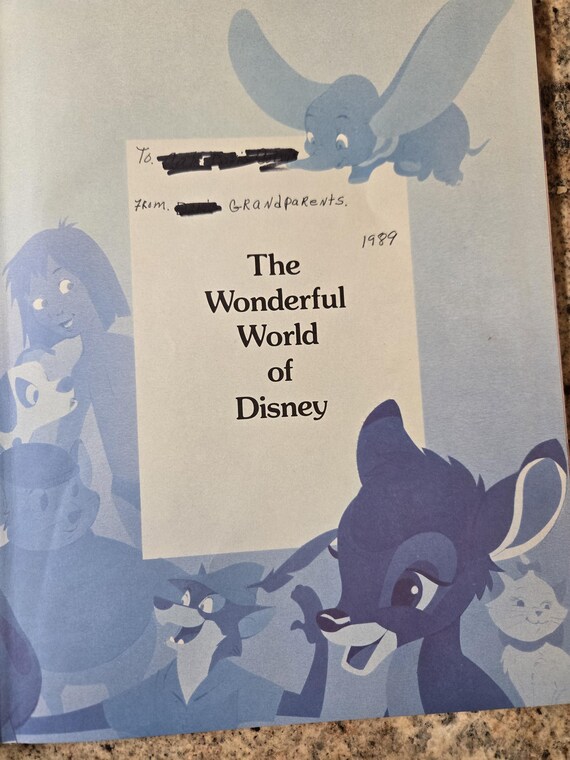 Walt Disney's Oliver & Company/vintage 1988 Twin Books Hardcover