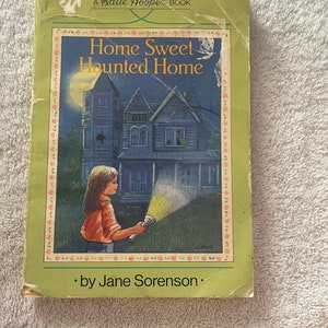Home Sweet Haunted Home A Katie Hooper Book by Jane Sorensen Paperback / Vintage 1988/ Children’s Book/ Nostalgic Gift