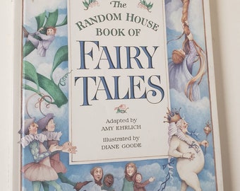 The Random House Book of Fairy Tales Adopted by Amy Ehrlich/ Vintage 1985/ Children’s Book/ Nostalgic Gift