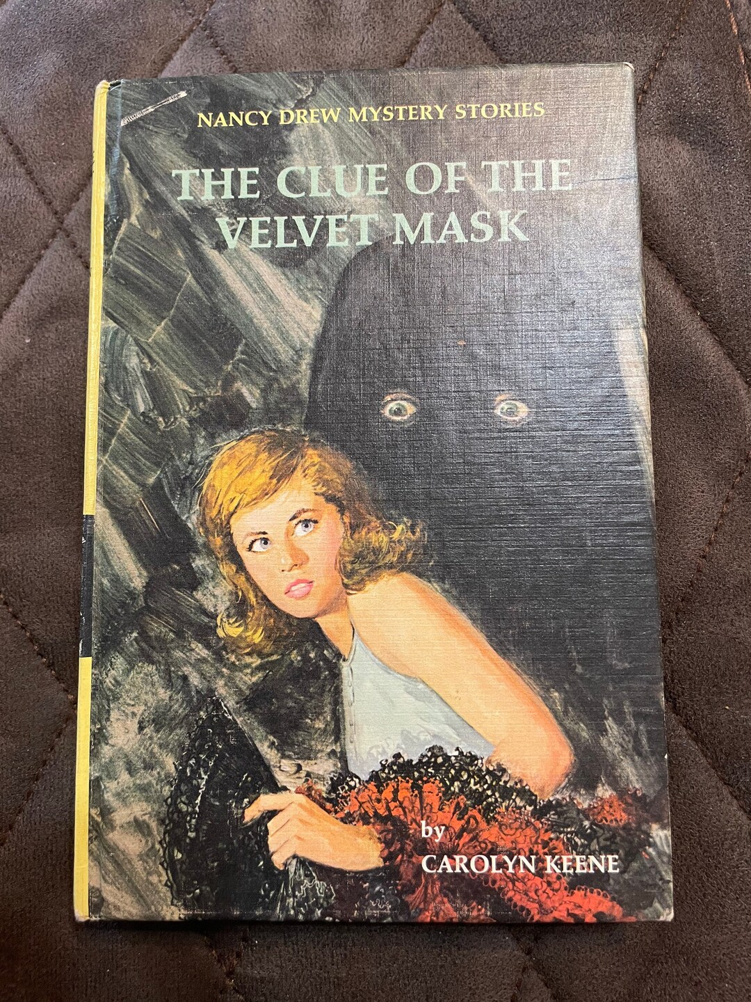 The Clue of the Velvet Mask Nancy Drew Mystery 30 / Childrens Book/ Nostalgic Gift/ Vintage 1969