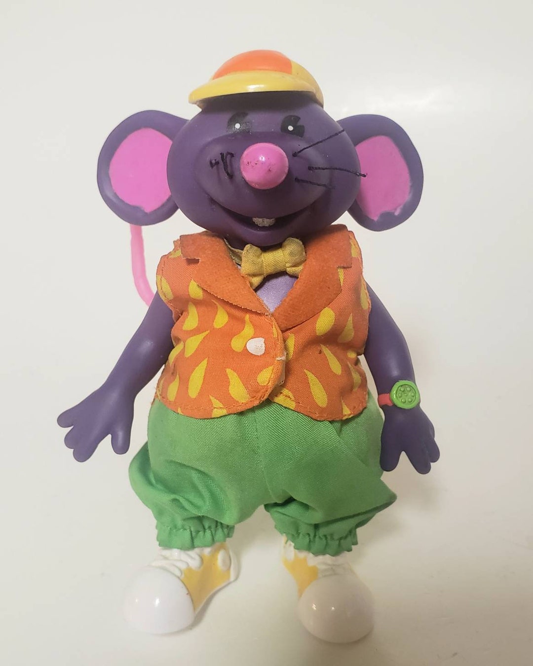Bananas in Pajamas Rat in a Hat PVC Toy Figure/ Vintage 1996 Tomy 5