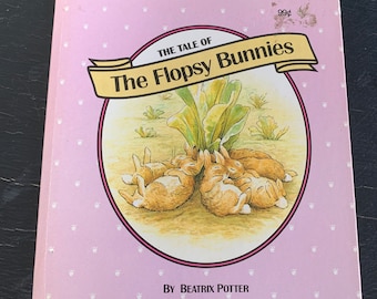 The Tale of The Flopsy Bunnies by Beatrix Potter/ Little Landoll Book/ Vintage 1993/ Children’s Book/ Nostalgic Gift
