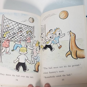 Sammy the Seal by Syd Hoff/vintage 1959 Harper Row Hardcover Book Sammy the Seal by Syd Hoff/vintage 1959 Harper Row Hardcover Book
