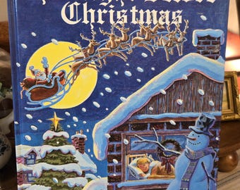 The Night Before Christmas/Vintage 1983 Modern Publishing Christmas Book/Christmas Decor/Vintage Christmas Gift
