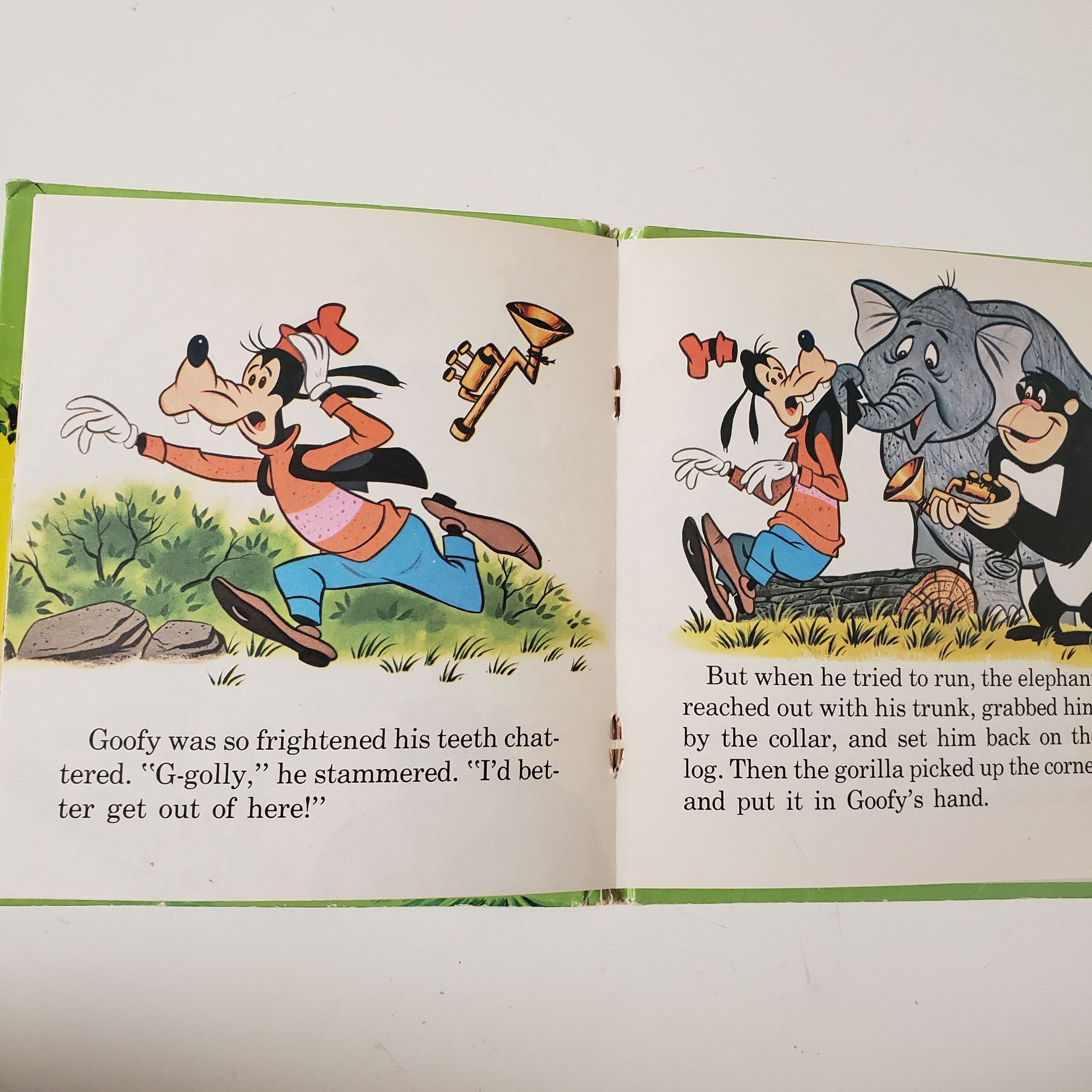 Walt Disney's Goofy and His Wonderful Cornet/vintage 1964 Whitman