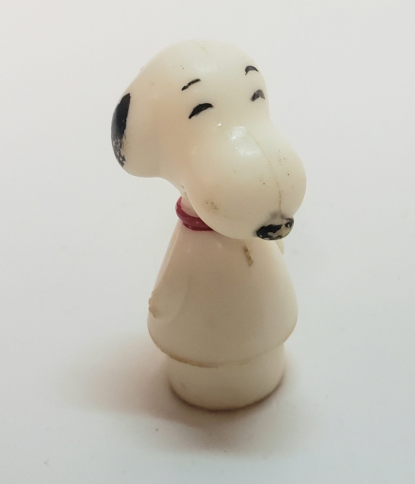 Vtg 1960s Set of 2 Large Ceramic Peanuts Charlie Brown Snoopy Figures