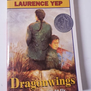 Dragon wings by Laurence Yep Harper Trophy Paperback Book /Vintage 1995/ Children’s Book/ Nostalgic Gift