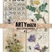 BEE THEMED JOURNALING cards/ephemera