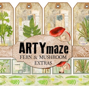Artymaze FERN & MUSHROOM EXTRAS 2